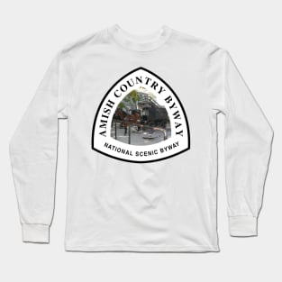 Amish Country Byway National Scenic Byway trail marker Long Sleeve T-Shirt